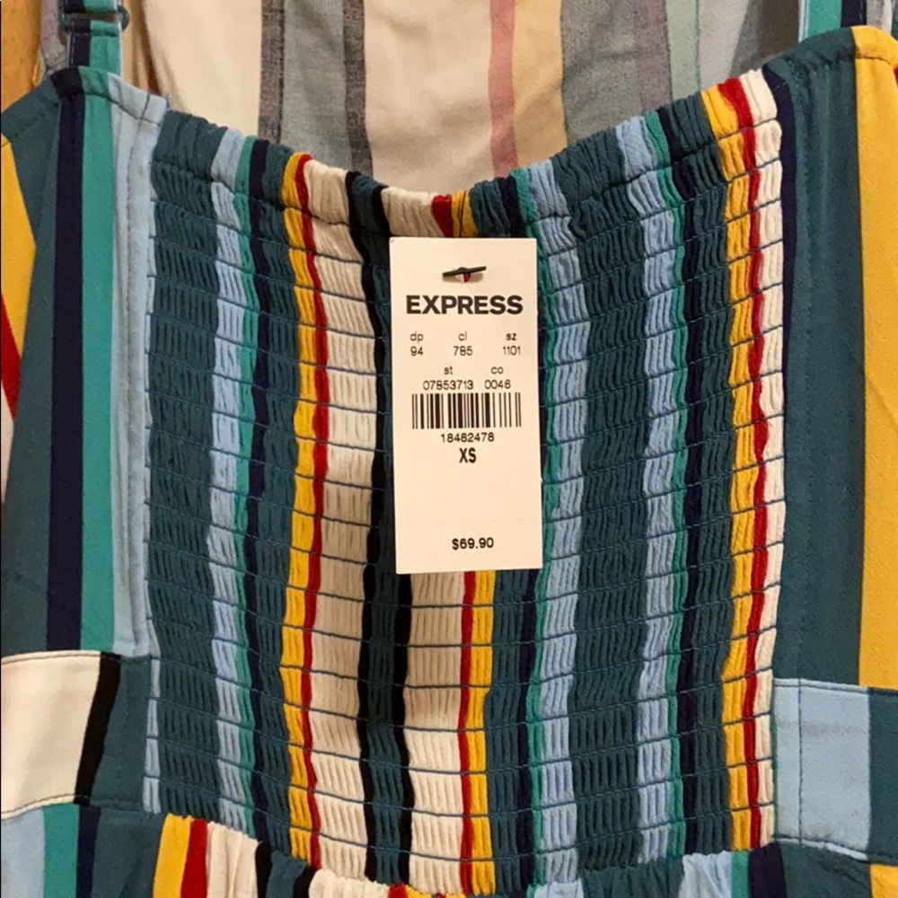Express Stripped Dress - Picture 5 of 5
